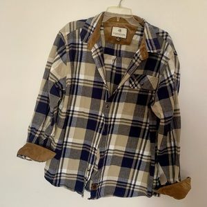 XL | Flannel | Legendary Whitetails | Worn once | Blue and tan